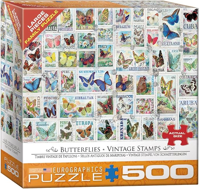 Butterflies - Vintage Stamps