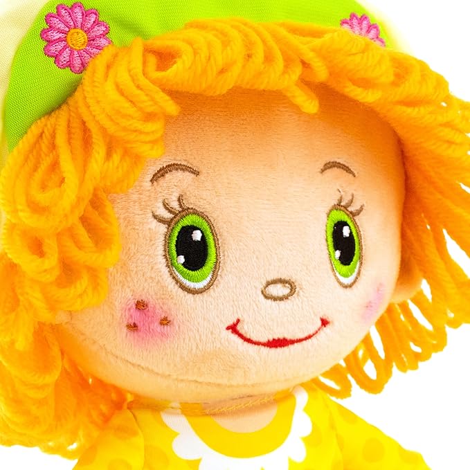 The Loyal Subjects - Strawberry Shortcake - 14in Lemon Meringue (Embroidered) Rag Doll