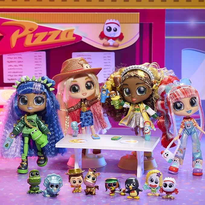Disney Doorables ADOORBS Toy Story Superfan Doll, UNbox 10 Mini Accessories, 2 Exclusive Figures, Fun Play Area, Toy Gift for Collectors, Fans, Tweens, Girls & Kids 5+ by Just Play