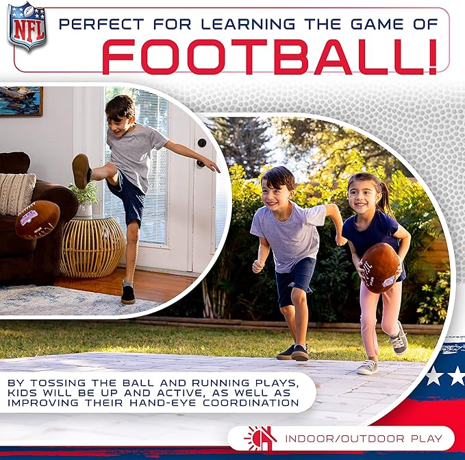 Franklin Sports MyFirst Soft Plush Sports Balls - Stuffed Plush Toy Basketball, Baseball + Football for Kids - NBA, MLB + NFL Indoor Soft Sports Balls - Fun Kids Toys + Room Decorations
