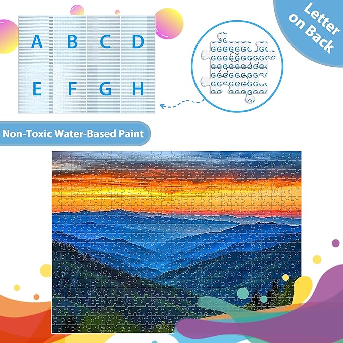 Jigsaw Puzzles 500 Pieces for Adults Puzzle Landscape Challenging Puzzle for Teens Elderly Natural Scene Hard Puzzles Great Gift for Friends Family Activity Fun Puzzle Games Toys 20.5"X15"