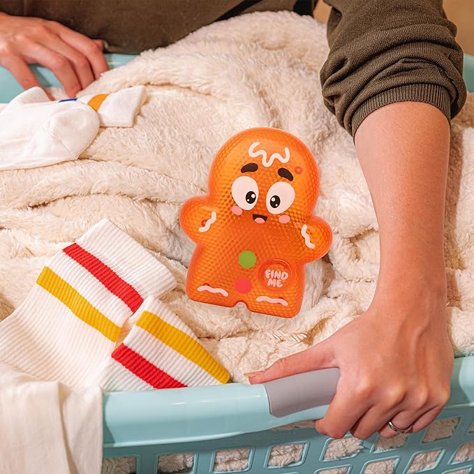Silly Poopy & Friends™ Hide & Seek Gingerbread™ by Relatable, The Kid-Friendly Hide & Seek Game, Great Kids Games, Includes 1 Silly Gingerbread That Sings, Ideal for Toddler Toys and Education