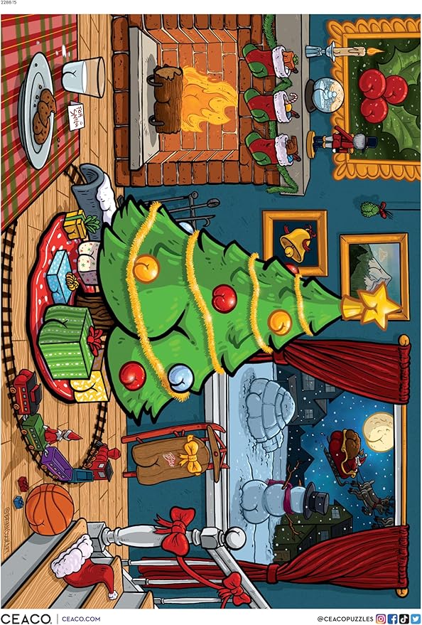 Butts on Things Christmas Puzzle