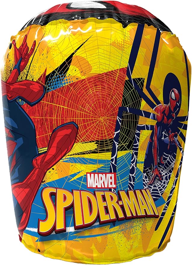 Hedstrom Spiderman Bop Bag Inflatable Punching Bag and Gloves Set, 36 Inch