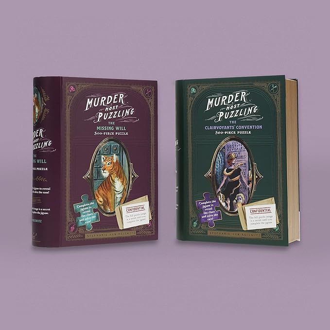 Murder Most Puzzling: The Clairvoyants' Convention 500-Piece Puzzle
