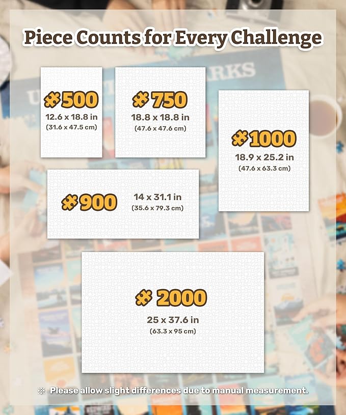 PieceRelax PieceClicks Plastic Jigsaw Puzzle for Adults 500 Pieces - Jina - A Snow cat - 18.8 X 12.6 Inches, Most Satisfying Table Games, No Glue Needed [U1052]