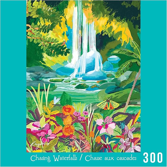 RoseArt - Hebe Studio - Chasing Waterfalls - 300 Piece Jigsaw Puzzle for Adults