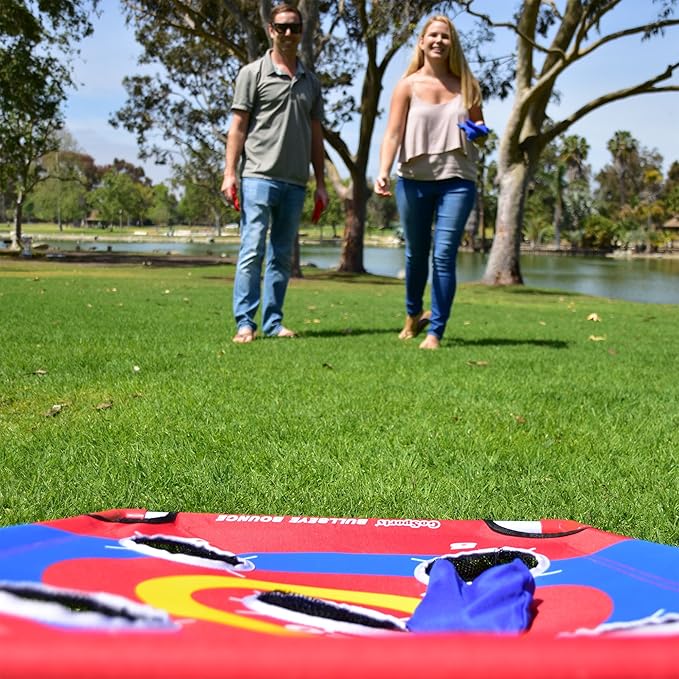 GoSports 3 x 2 ft Arcade Cornhole Game - Portable Bean Bag Toss Game