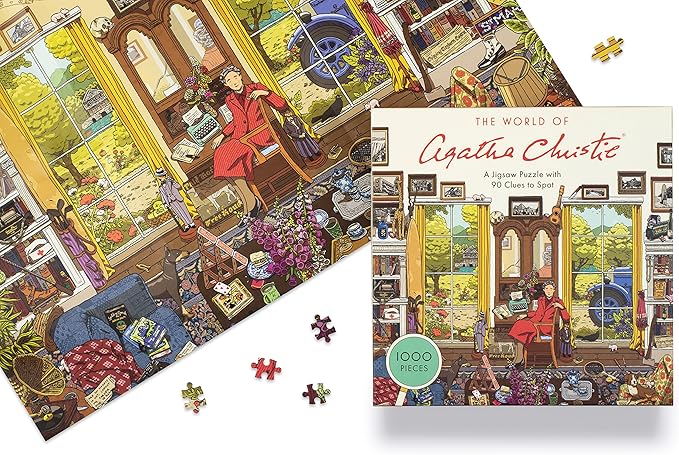 Laurence King The World of Agatha Christie 1000 Piece Puzzle