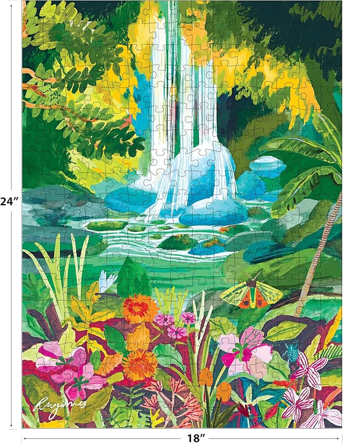 RoseArt - Hebe Studio - Chasing Waterfalls - 300 Piece Jigsaw Puzzle for Adults