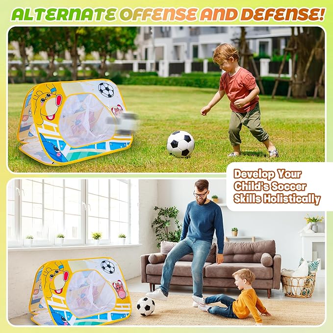 Giant 3 in 1 Bean Bag Toss Game for Kids, Toddler Outdoor Toss Toys for 2 3 4 5 6 7 8 Year Old Boys Girls, Family Party Supplies, Cornhole Party Carnival Games, Lawn Backyard Outside Birthday Gifts