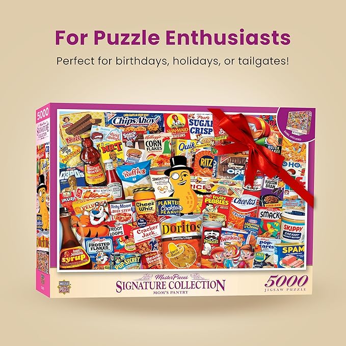 MasterPieces 5000 Piece Jigsaw Puzzle For Adults, Family, Or Kids - Mom's Pantry - Manufacturer Defect - 40"x60"