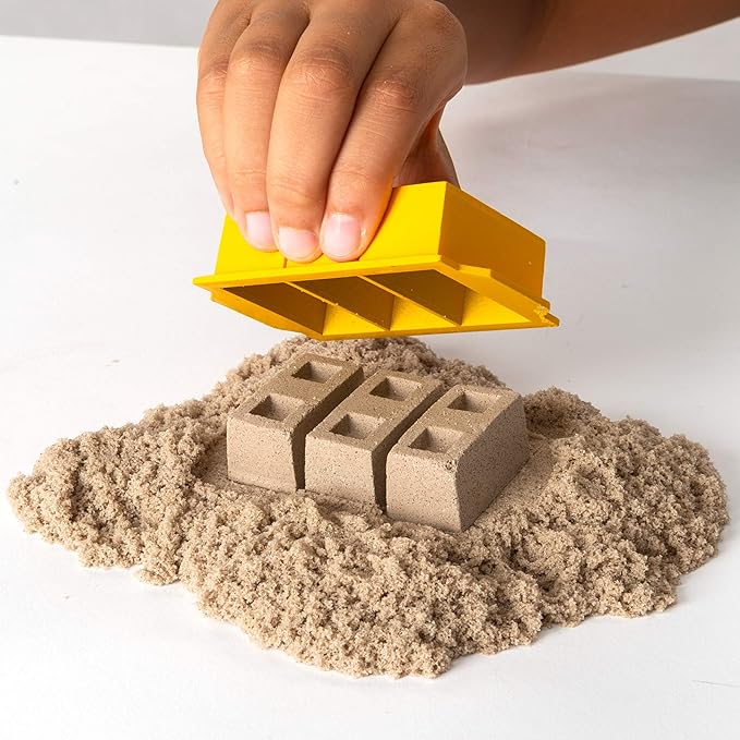 Kinetic Sand, Dig N' Demolish Playset with 1lb Play Sand & Toy Truck, Sensory Toys for Kids Ages 5 and up