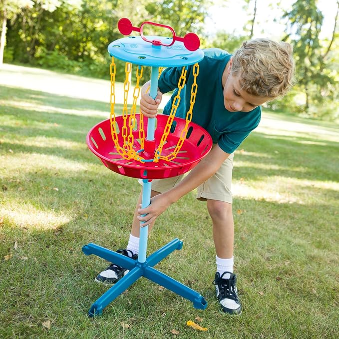 Chuckle & Roar - Family Disc Golf - Indoor or Outdoor - Fun and Family Friendly Introduction to Disc Golf - Safe and Durable - Ages 3 and Up