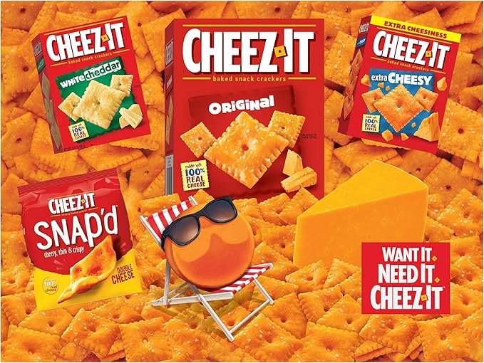 RoseArt - Snack Assortment - Cheez-It - 500 Piece Jigsaw Puzzle, Food-Themed Puzzle for Adults