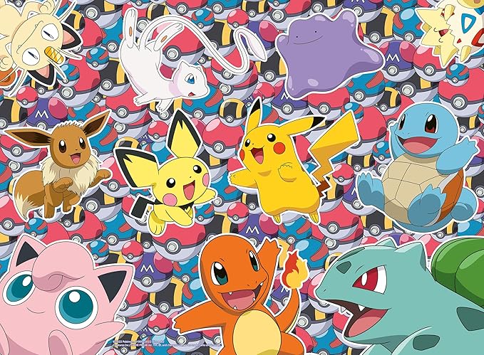Ravensburger Pokemon Jigsaw Puzzles for Kids Age 6 Years Up - XXL 100 Pieces - Pikachu Toys