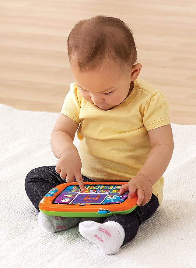 VTech Light-Up Baby Touch Tablet, Orange