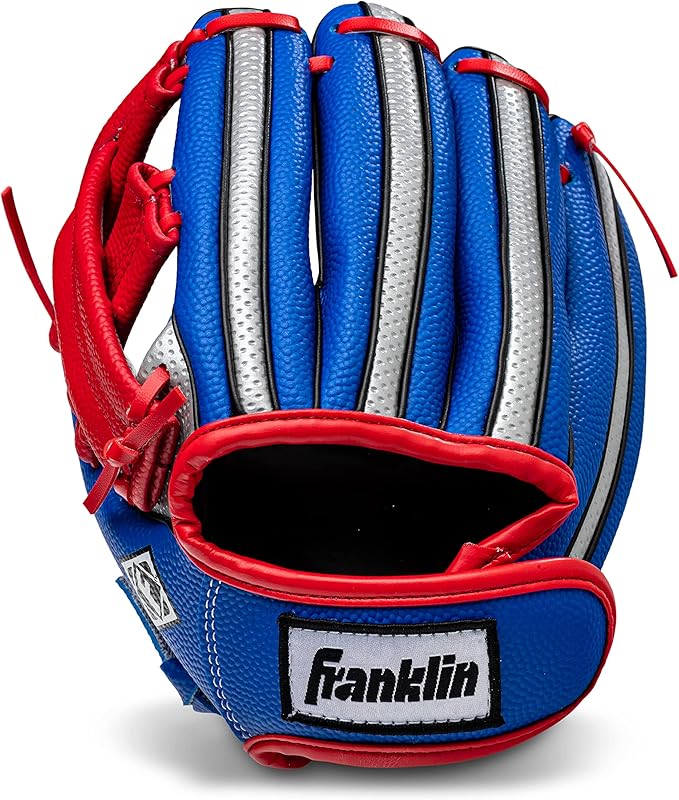 Franklin Sports Air Tech Foam Baseball Glove and Ball Set - Left Thrower