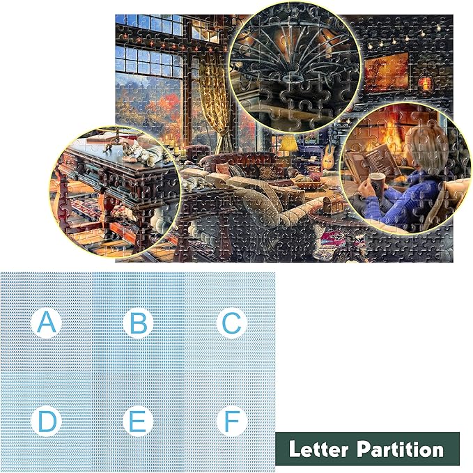 Lavievert Jigsaw Puzzle 500 Piece Puzzle for Adults - Leisure Time