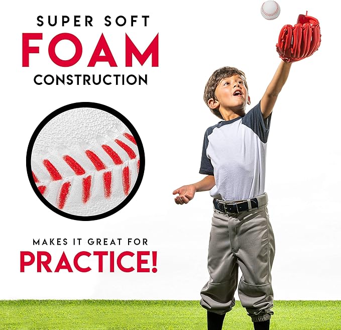 Franklin Sports MLB Replacement Foam Balls 2 pk No. 14941