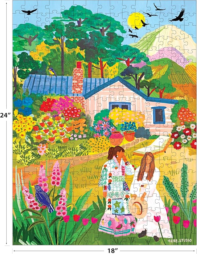 RoseArt - Hebe Studio - in The Garden - 300 Piece Jigsaw Puzzle for Adults