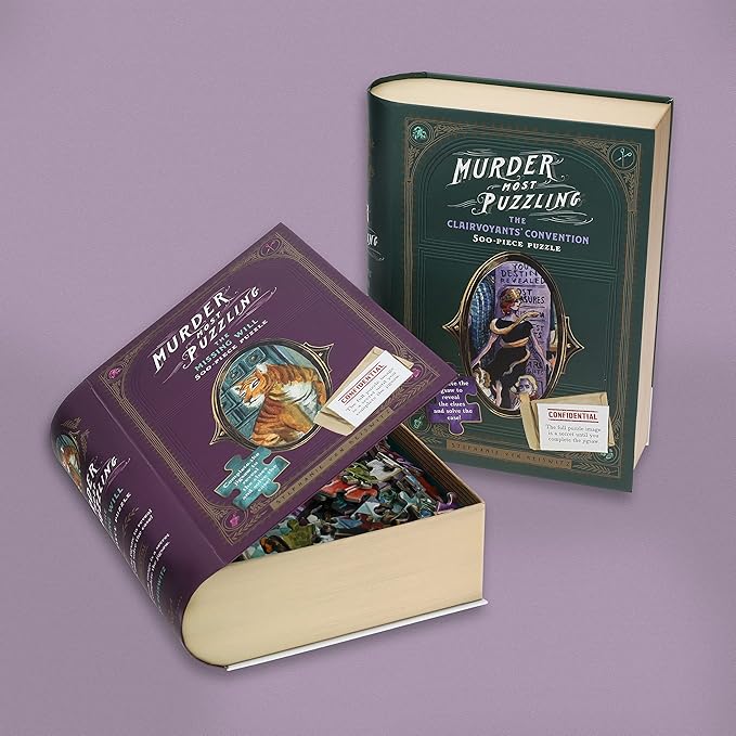 Murder Most Puzzling: The Clairvoyants' Convention 500-Piece Puzzle