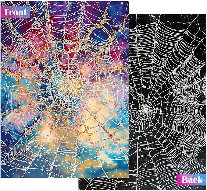 Jigsaw Puzzles for Adults 1000 Pieces, Double-Sided Difficult Challenging Unique Puzzle for Game Night Family Home Decor, 20x27 Inches, Double Cobweb