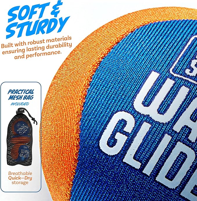 Skipping Water Balls - Pool Ball - Beach Toys for Kids Ages 8-12 - Lake Skip, Skee, Fly Swimming Game Adults, Boys, Teens, & Family - Water Toy for Kid - Cool Fun Summer