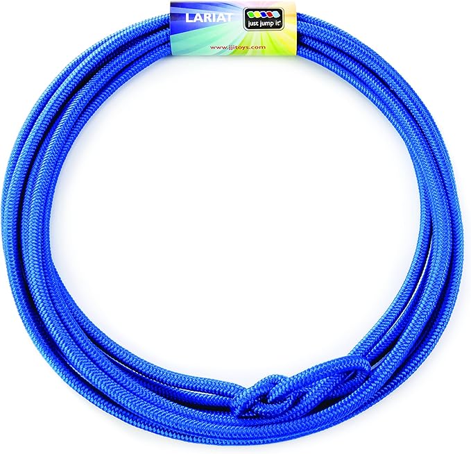 Just Jump It Lil Lariat Junior Lasso Rope - Pre-Tied 20' Kids Cowboy Rope