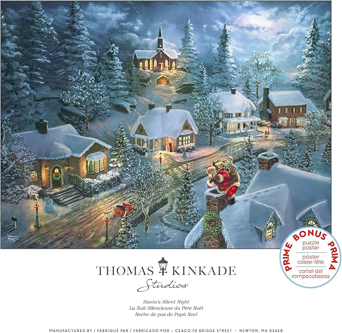 Ceaco - Holiday - Santa's Silent Night - 300 Piece Jigsaw Puzzle