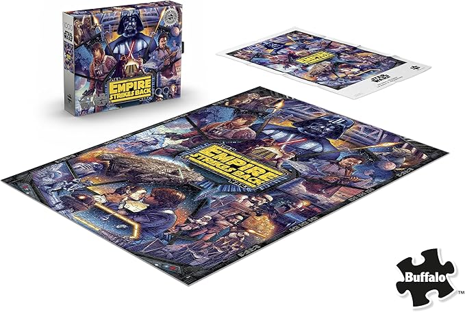 Buffalo Games – Star Wars an Empire Saga™ - 1000 Piece Jigsaw Puzzle - Colorful Puzzle for Adults – Precision-Cut Pieces, Beautiful Artwork