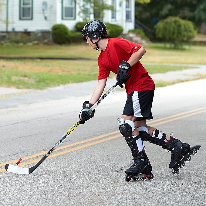 Franklin Sports NHL Kids Street Hockey Sticks - Youth, Junior + Senior Sticks - Right + Left Handed - 40", 48" + 56"