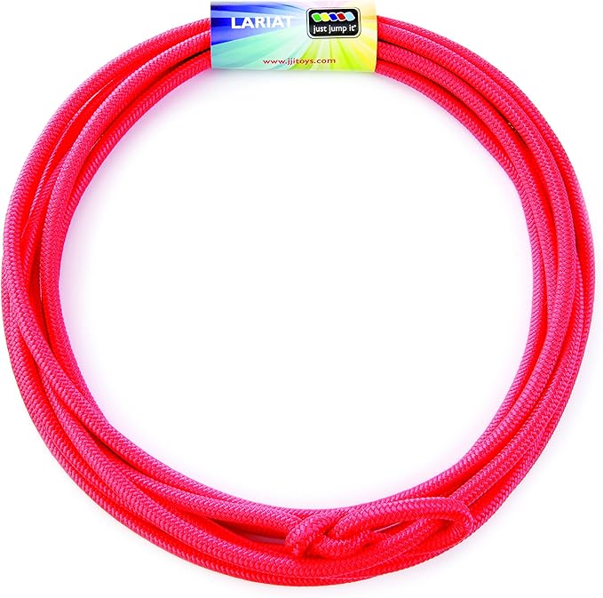 Just Jump It Lil Lariat Junior Lasso Rope - Pre-Tied 20' Kids Cowboy Rope