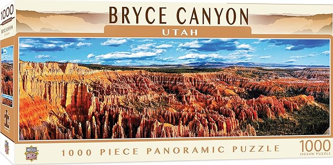 MasterPieces 1000 Piece Jigsaw Puzzle For Adults, Family, Or Youth - Bryce Canyon Panoramic - 13"x39"