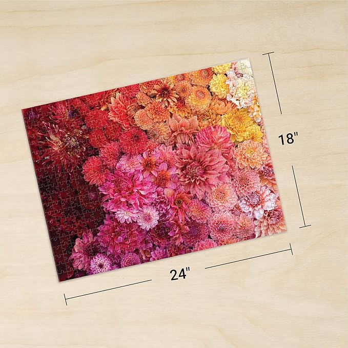 Galison, Puzzle Farms Cut Flower Garden 500 Piece