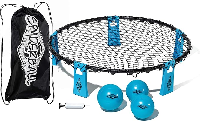 Franklin Sports Outdoor Game Sets – PicklePop + Spyderball – Includes Nets, Balls, Paddles + Carry Bags – Family Fun