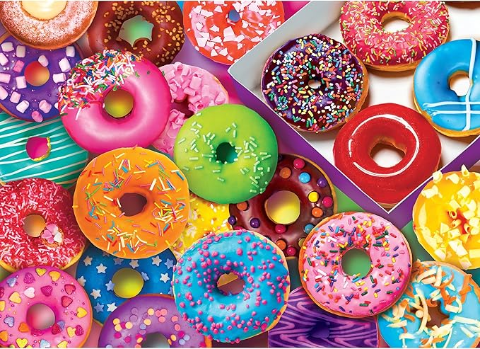 RoseArt - Kodak Premium - I Love Donuts - 1000 Piece Jigsaw Puzzle for Adults