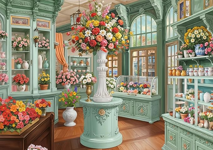 Ceaco - Bigelow - Store Interior - 500 Piece Puzzle for Adults - Challenging and Perfect for Game Nights - Finished Puzzle Size 21.25 x 15