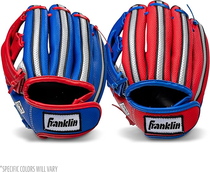 Franklin Sports Air Tech Foam Baseball Glove and Ball Set - Left Thrower
