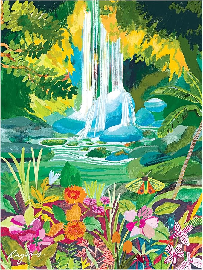 RoseArt - Hebe Studio - Chasing Waterfalls - 300 Piece Jigsaw Puzzle for Adults