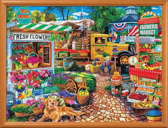 MasterPieces 750 Piece Jigsaw Puzzle for Adults and Family - Sale On The Square - 18"x24"