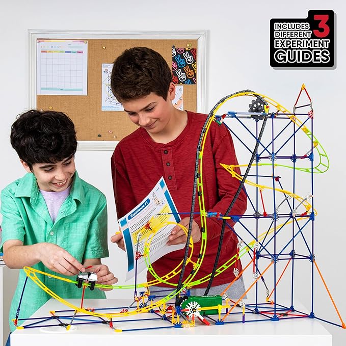 K'NEX Education - STEM Explorations: Roller Coaster Set ‚ 546 Pieces, Creative Building Set‚ Ages 8+