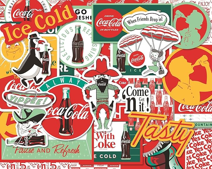 Springbok Coca-Cola When Friends Drop in 500 Piece Jigsaw Puzzle for Adults - Unique Cut Pieces - Made in USA