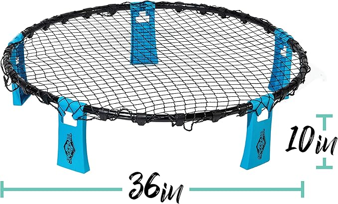 Franklin Sports Outdoor Game Sets – PicklePop + Spyderball – Includes Nets, Balls, Paddles + Carry Bags – Family Fun