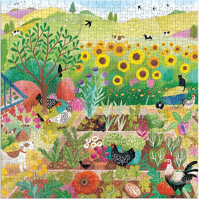 Galison Good Puzzle Co. Countryside Harvest