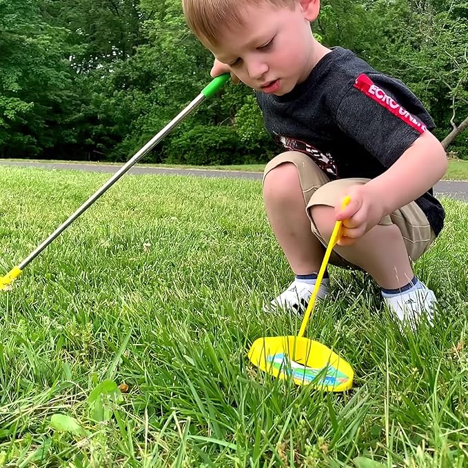 Liberry Toddler Golf Set, Retractable Toy Golf Clubs for Kids Ages 2 3 4 5, Indoor and Outdoor Sports Games Birthday Gift for Boys Girls