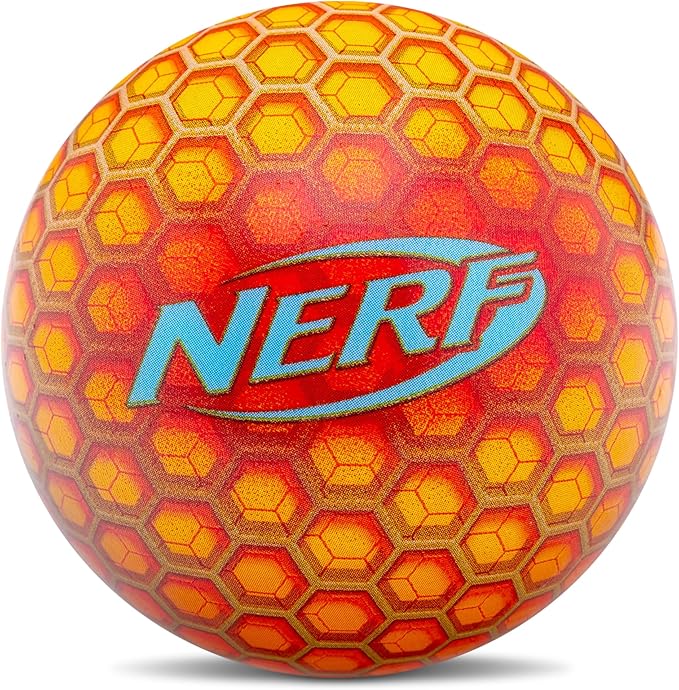 NERF Super High Bounce Ball - 2 Balls Included - Durable and Lightweight for Indoor and Outdoor Fun