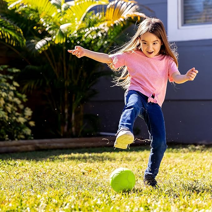 Nerf Mini Foam Sports Ball Set - Foam Football, Soccer Ball + Basketball Soft Sports Toy for Kids
