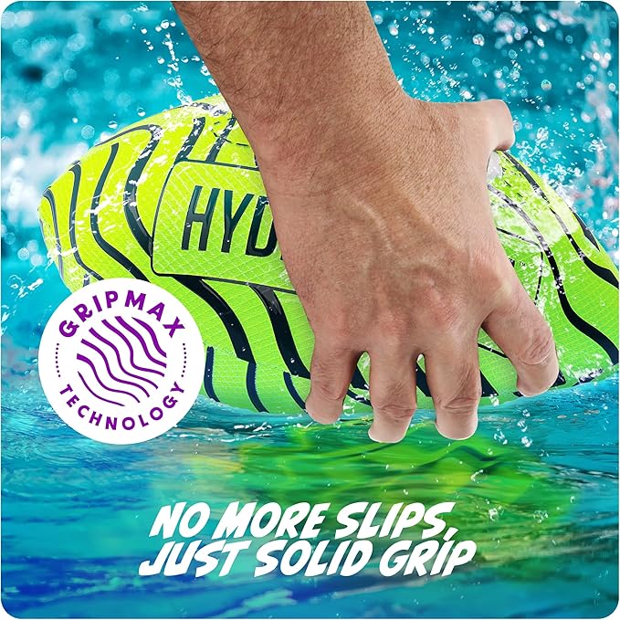 Light Up Water Football for Pool, Beach, Lake - Waterproof Pool Toys for Kids Ages 8-12 - Teen Boys Gift - Swimming Balls Sports - Family Games - Teens Boys & Adults Fun - Outdoor Accessories