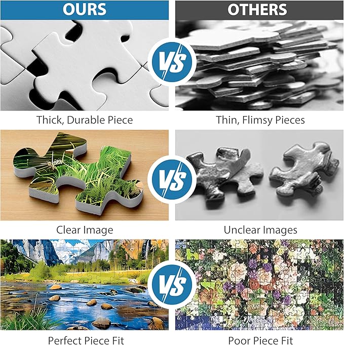 Nature Puzzle for Adult 500 Piece Puzzle Mountain Lake Landscape Puzzles Scenery, Jigsaw Puzzles Scenic, Art Home Decor DIY Funny Challenging Game Toy for Mom, Wife, Friend